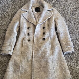 Ivanka Trump Beige Double-Breasted Coat